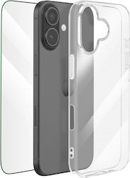 Mayaxess 2-in-1 Protection Pack Case + Tempered Glass iPhone 17 Sienna