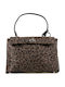 Women's Brown Flap Bag