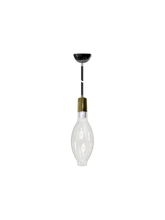 Adeleq Torpedo Torpedo Pendant Light Black with...