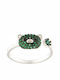 Ios Silver Opening Kids Ring with Stone RGPA1004