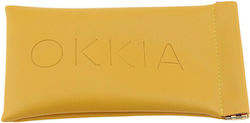 Okkia Δερμάτινη Θήκη Μαύρη Ok046-cy