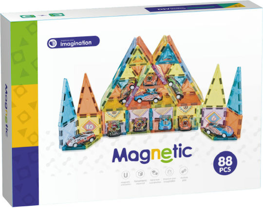 Bufnitel Magnetisches Bauspielzeug für Kinder ab 3+ Jahren