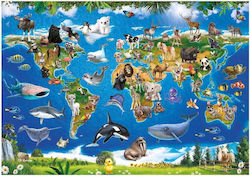 Puzzle pentru Copii pentru 3++ Ani 100buc Dino