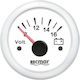 Spannungsmessgerät 8-16V Ø Durchmesser 51mm Weiß