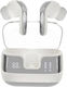 Andowl Ai3 In-ear Bluetooth Handsfree Ακουστικά με Θήκη Φόρτισης Λευκά