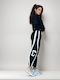 Women's Fabric Trousers Black
