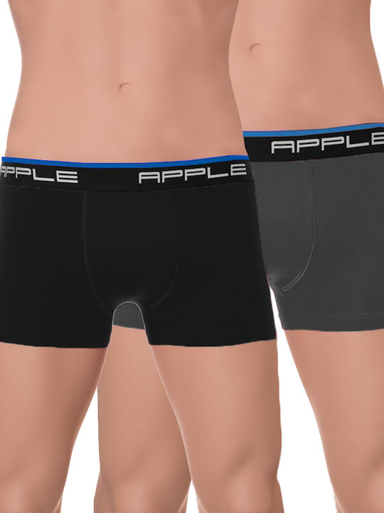 Apple Boxer 0112934 Ανδρικά Μποξεράκια Anthraci...