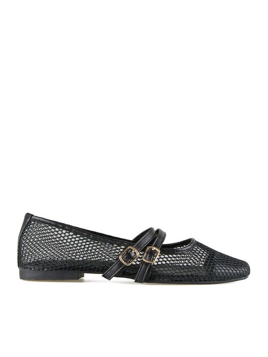 Silia D Damen Ballerinas in Schwarz Farbe
