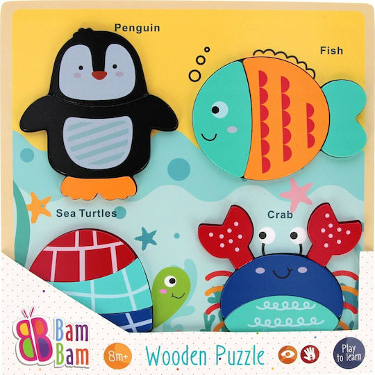 Bambam Bam Bam Puzzle Drew Ocean 30x30x2 Fol 35