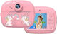 Baby Unicorn Kinderkamera mit Thermodruck Optischer Zoom 8x Rosa