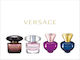 Versace Miniatures Set Women's Set with Eau de Parfum 4pcs