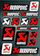 Set De Autocolante Akrapovic