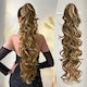 Extension με Clip σε Ανοιχτό Καστανό Χρώμα Light Brown 70cm