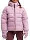 Waterproof Kids Casual Jacket with Hood Purple