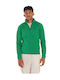Men's Fleece Cardigan Green