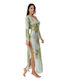 Silia D Feminin Caftan de Plajă Verde