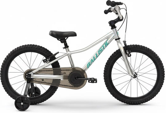 Ballistic Scoop 18" Παιδικό Ποδήλατo BMX (2025) Ασημί