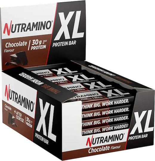 Nutramino XL Μπάρες με 30gr Πρωτεΐνης & Γεύση Double Chocolate 16x74gr