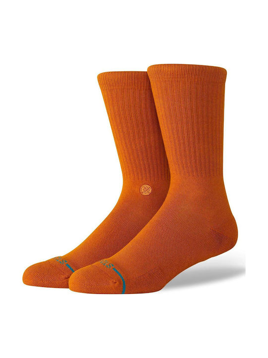 Stance Icon Αθλητικές Κάλτσες Πορτοκαλί 1 Ζεύγος