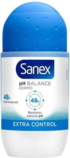 Sanex Extra Control Ph Balance Dermo Roll-On Deodorant 48h 50ml