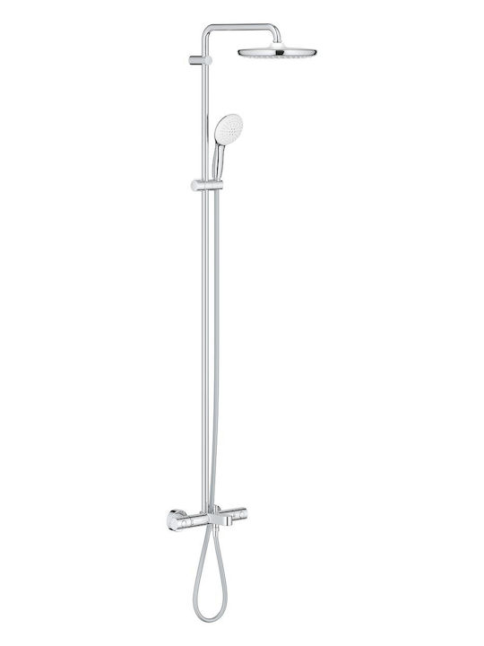 Grohe Tempesta Coloană de duș fără Baterie Albă