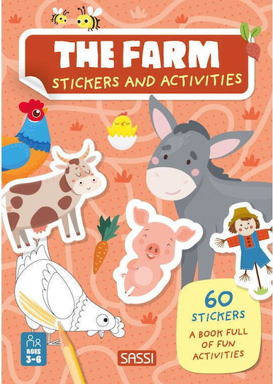 Stickers And Activities. The Farm - Sassi - Stickers