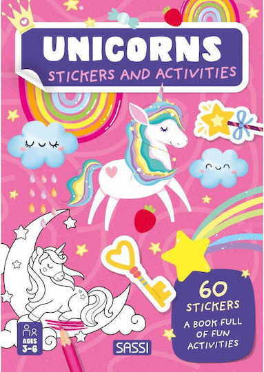 Carte De Activitati Cu Abtibilduri - Unicorni Magici