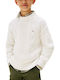 Kids' Sweater Long Sleeve Ivory Silk Tommy