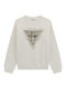 Kids Sweatshirt Cream White Ls Active Top