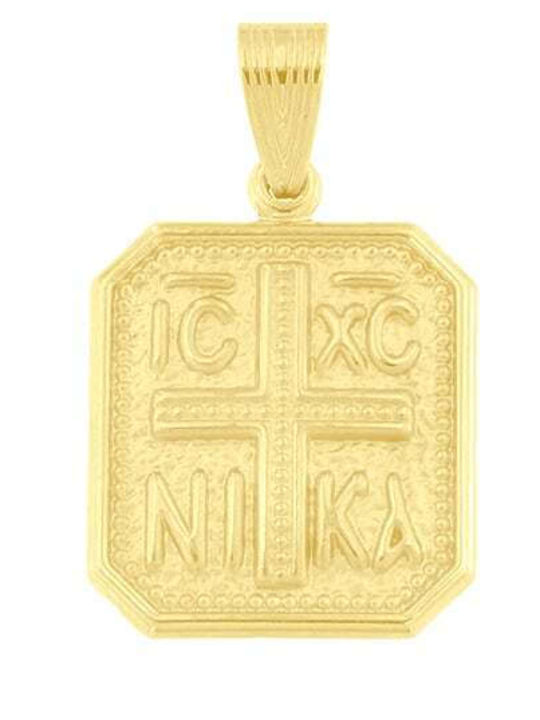Eforo Halskette Konstantin Talisman aus Gold 14K