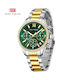 Mini Focus Men's Watch Battery with Silver Metal Bracelet