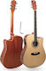 V-tone Semi-Acoustic Guitar Cutaway Natural / Spruce