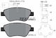Textar 2370601 Brake Pad Set Car Brake Pads & Rotors