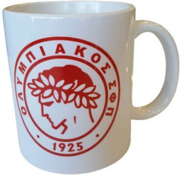Olympiacos Cană Ceramică Roșie Olympiacos Cană Ceramică Roșie
