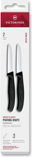 Victorinox Swiss Classic Knives General Use from Stainless Steel 8cm 2pcs