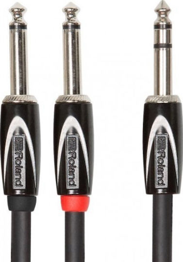 Roland Cable 6.3mm male - 6.3mm male 1.5m