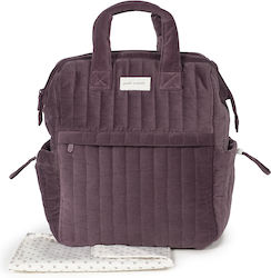 Pasito a Pasito Wickeltasche-Wickelrucksack Burgundisch 29x40x17cm.