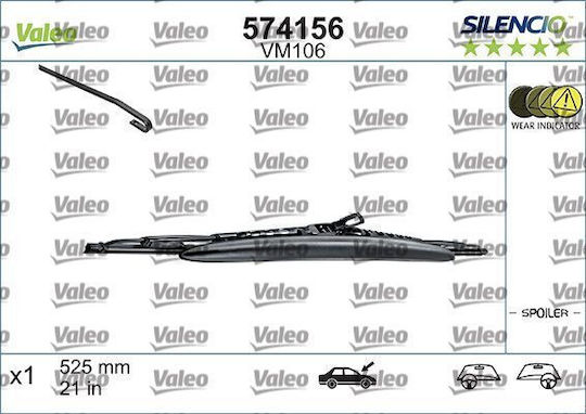 Valeo Silencio Performance Ștergător Auto pentru Șofer 525mm