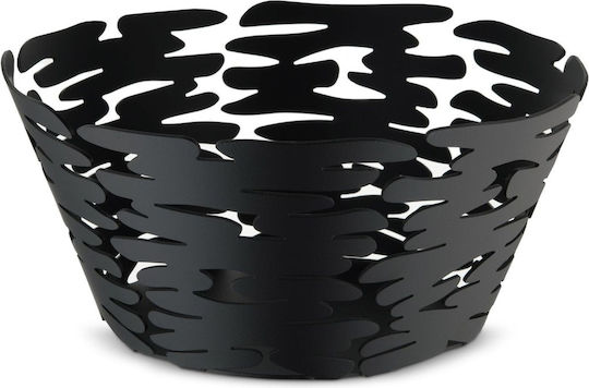 Alessi Φρουτιέρα Inox Μαύρη 21x10εκ.