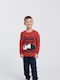 Crazy Farm Kids Nightwear Winter Red