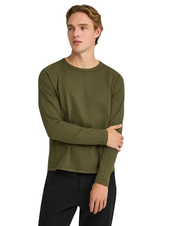 Funky Buddha Bluse Dusty Olive Green