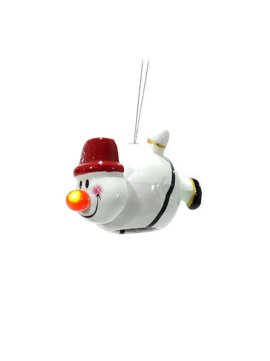 Christmas Figure Led 13x8x8cm White Gtr