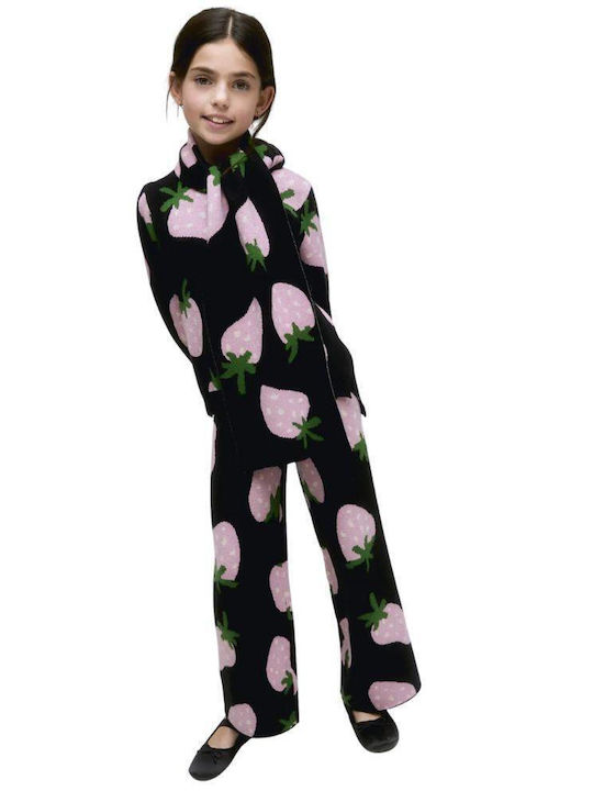 Compania Fantastica Παιδικό Παντελόνι Black / Pink