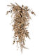 Weihnachtskranz Hängendes Zweigstelle Träne Stechpalme Gold – 70cm L26225
