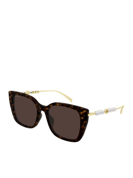 Gucci Feminini Ochelari de soare cu Maro Tortoi...