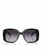 Tory Burch Damen Sonnenbrille mit Schwarz Kunststoff Gestell und Schwarz Verlaufsfarbe Linse TY7223U-17098G