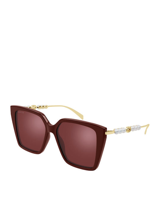Gucci Feminini Ochelari de soare cu Burgundy Ca...