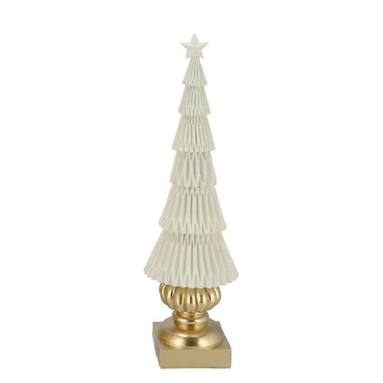 Tabletop White Christmas Fir Tree 36cm 312.001.0114.02