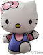 28'' Hello Kitty Double-Sided Balloon Purple Hologram