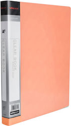 A4 Plastic Sleeves Folder Pastel Colours